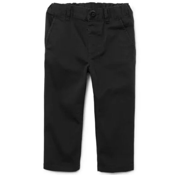 *3 FOR $9* NEW The Children's Place Adjustable Waist Skinny Chino Dress Boy Pant - Picture 1 of 3